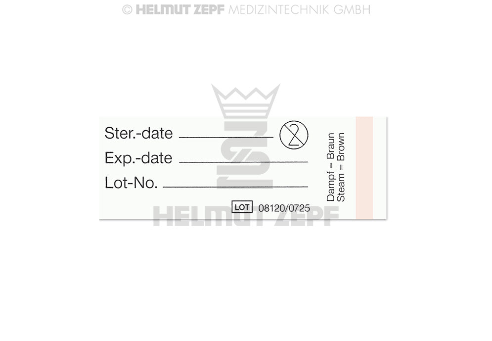 Kennzeichnungschilder für Container, Papieretikett mit Indikator, 100 Stück