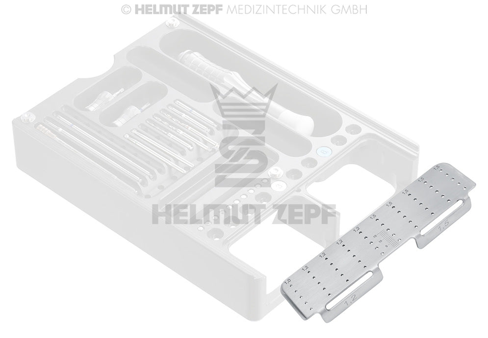 Einschub F. Cmf-schrauben der Ø1,2 X 5 & Ø1,5 X 5