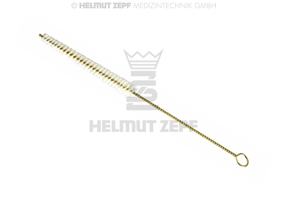 Reinigungsbürste aus Echtem Ziegenhaar, Fig.0, Konisch 6mm-10mm, Bürstenlänge =70mm, Gesamtlänge=170mm, "á 3 Stück"