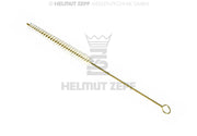 REINIGUNGSBÜRSTE AUS ECHTEM ZIEGENHAAR, FIG.0, KONISCH 6MM-10MM, BÜRSTENLÄNGE =70MM, GESAMTLÄNGE=170MM,  "Á 3 STÜCK"